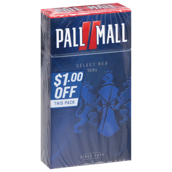 Pall Mall Red 100s Cigarettes
