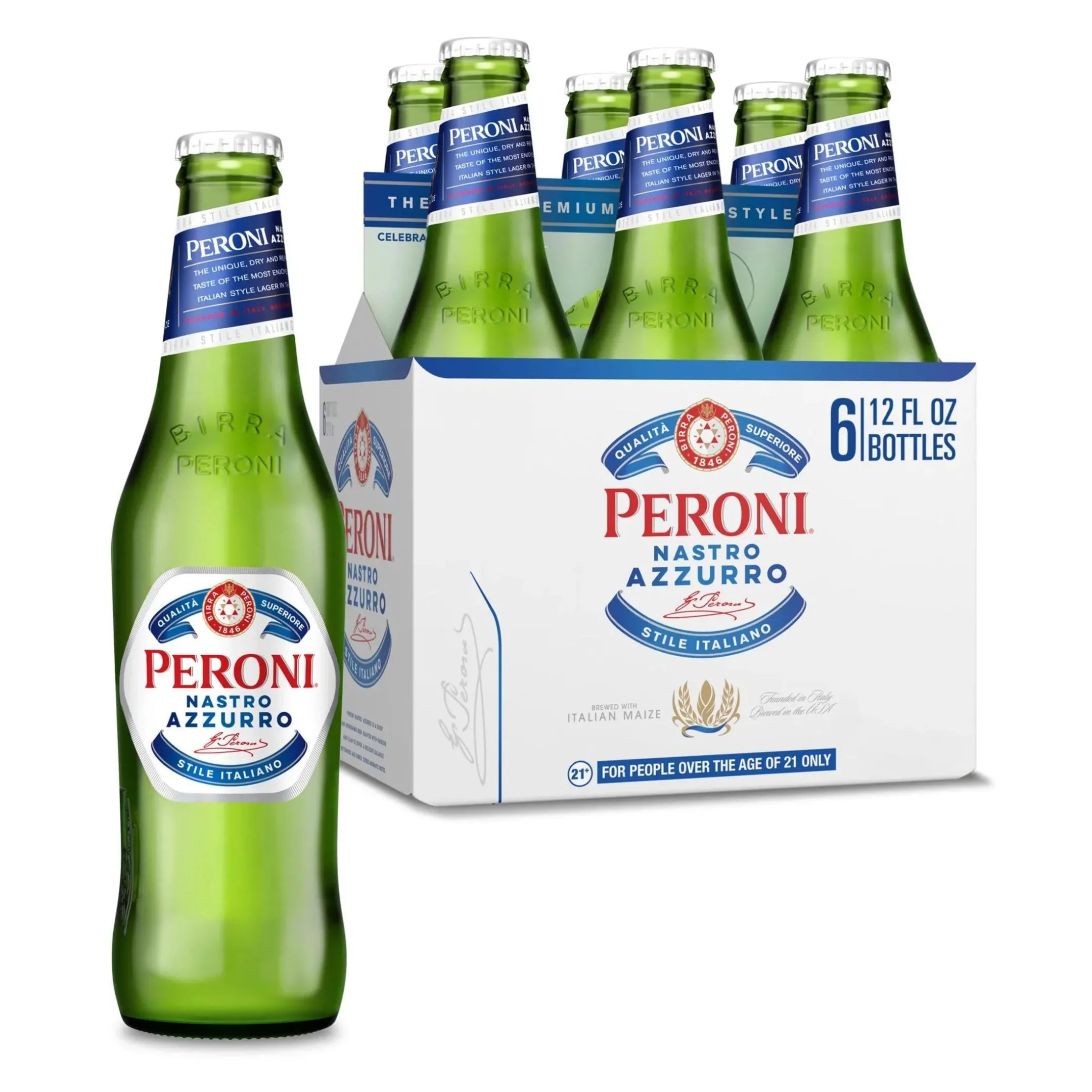 Peroni Beer 6 Pack 12oz