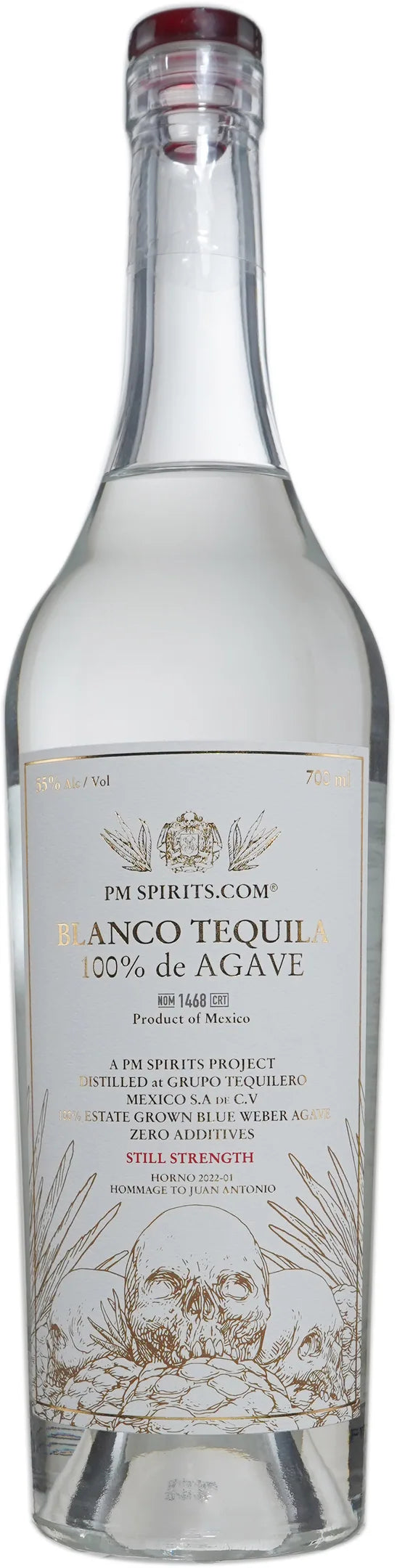 PM Spirits Blanco Tequila