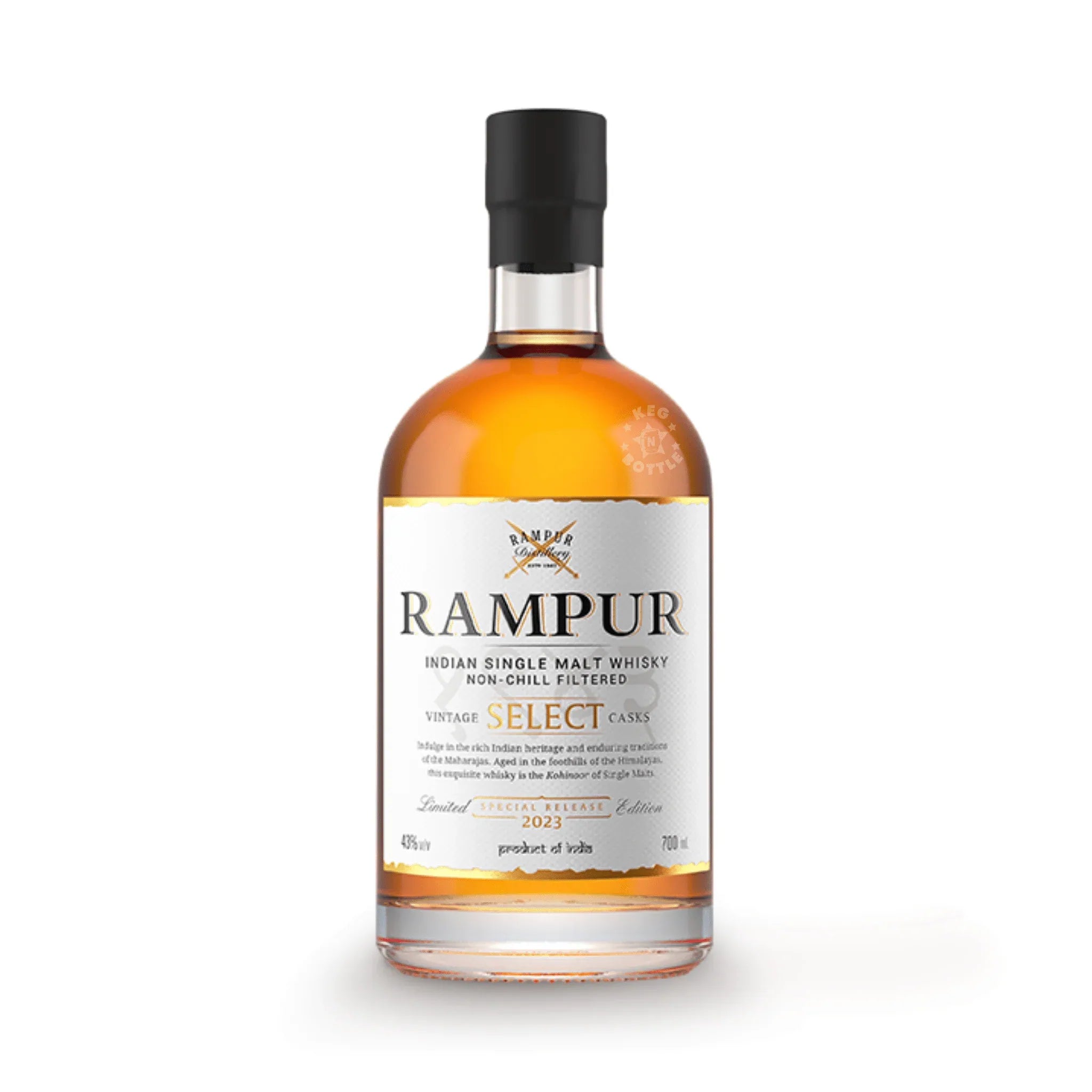 Rampur Single Cask Indian Whisky