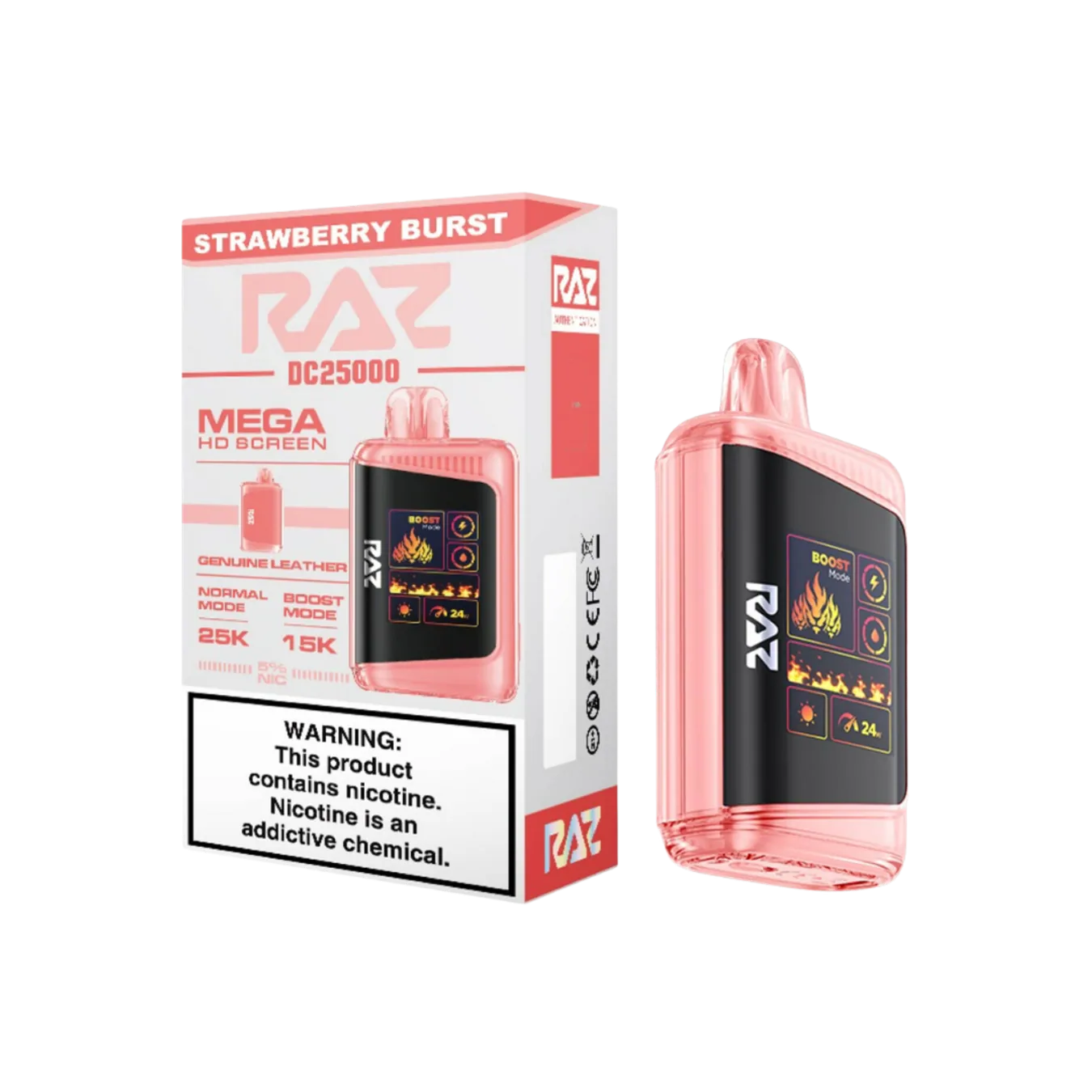 Raz Strawberry Banana Kiwi Vape 25000