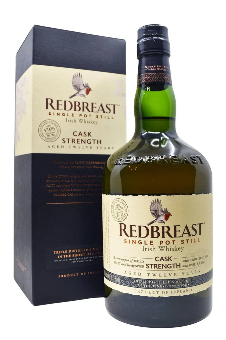 Redbreast 12 Year Cask Strength Irish Whiskey