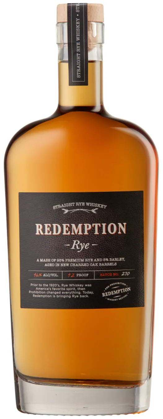 Redemption Rye Whiskey 750ml