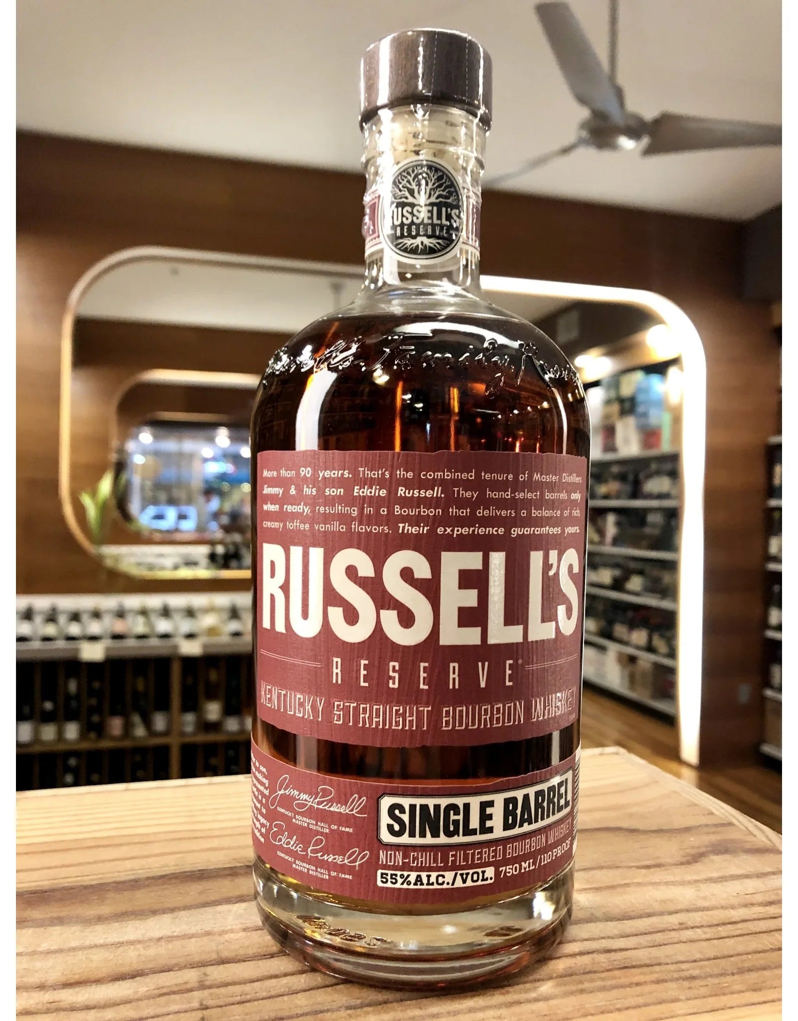 Russell’s Reserve Single Barrel Bourbon 750ml