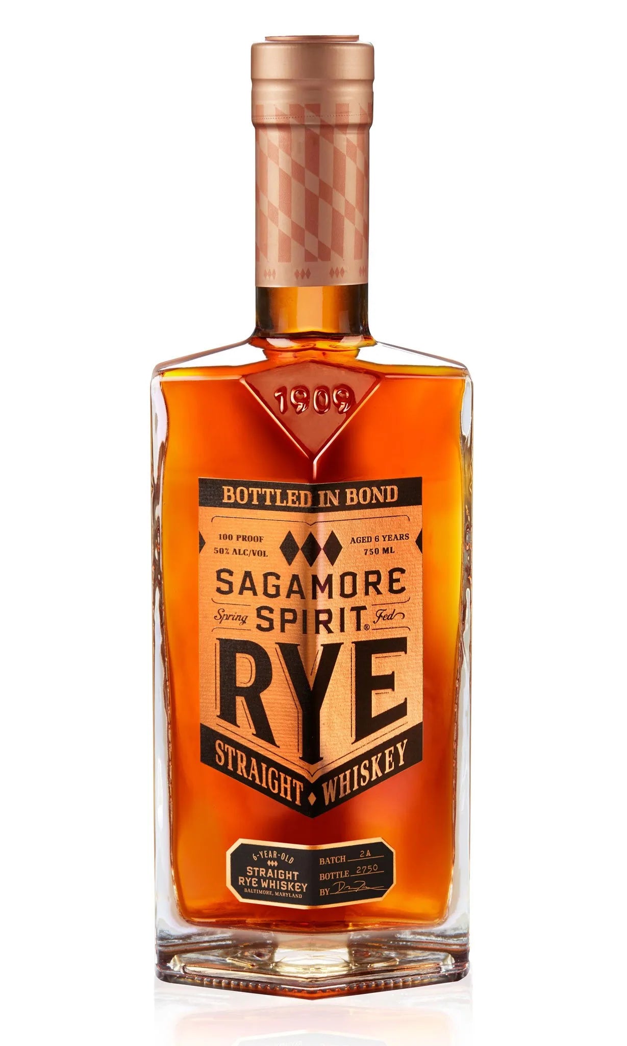 Sagamore Spirit Straight Rye 113 Proof