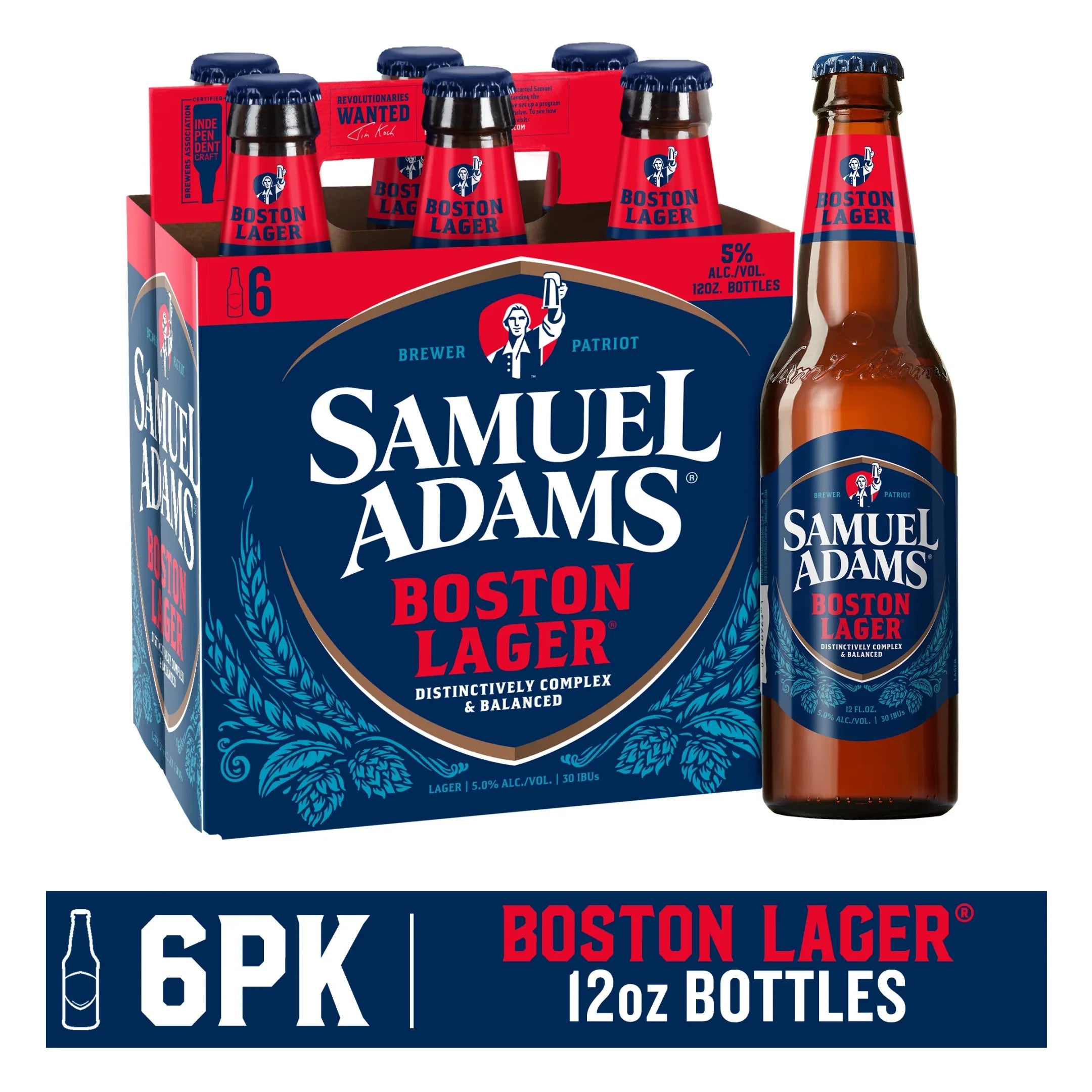 Samuel Adams Boston Lager 6 Pack