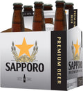 Sapporo Premium Beer 6 Pack 12oz