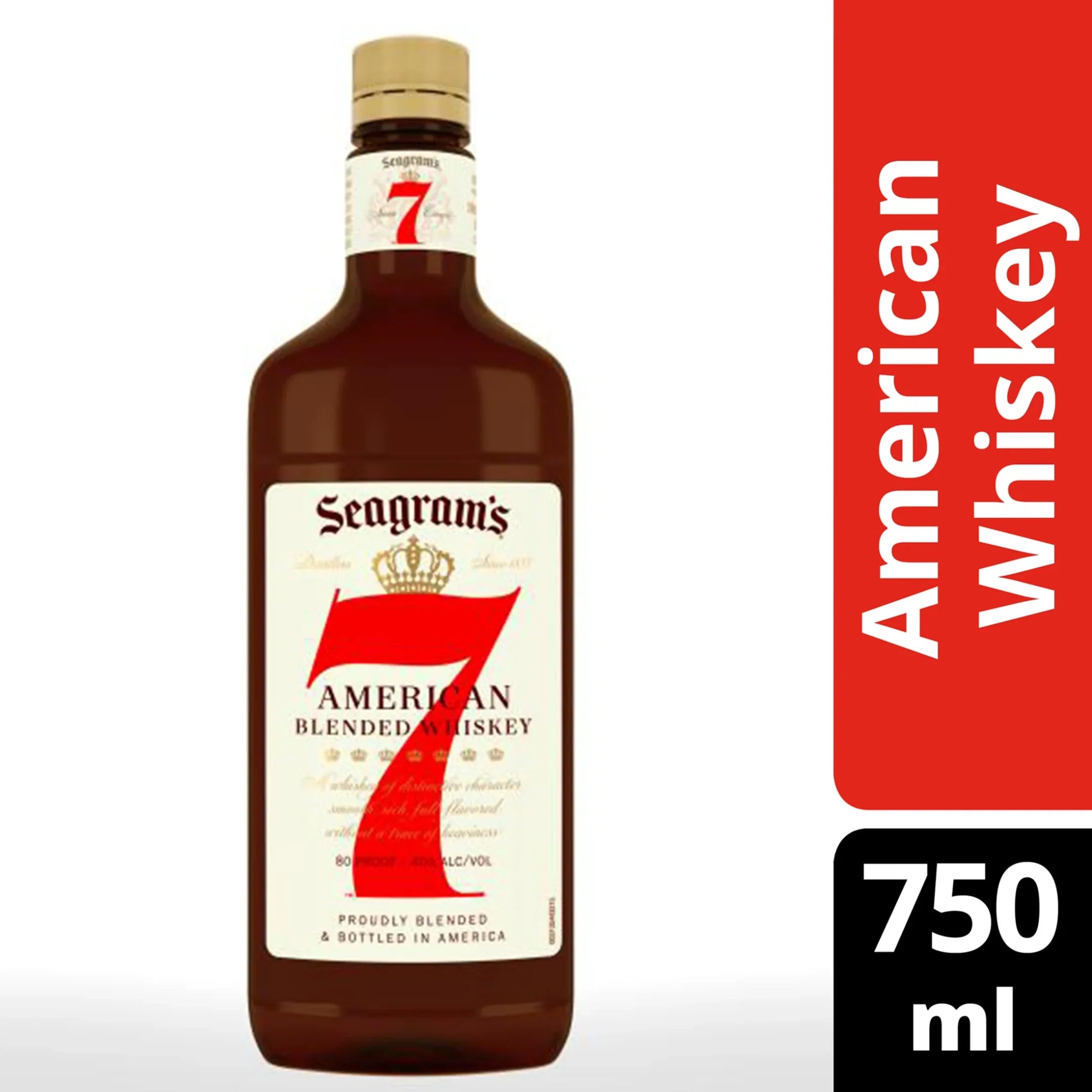 Seagram’s 7 Crown Whiskey 750ml