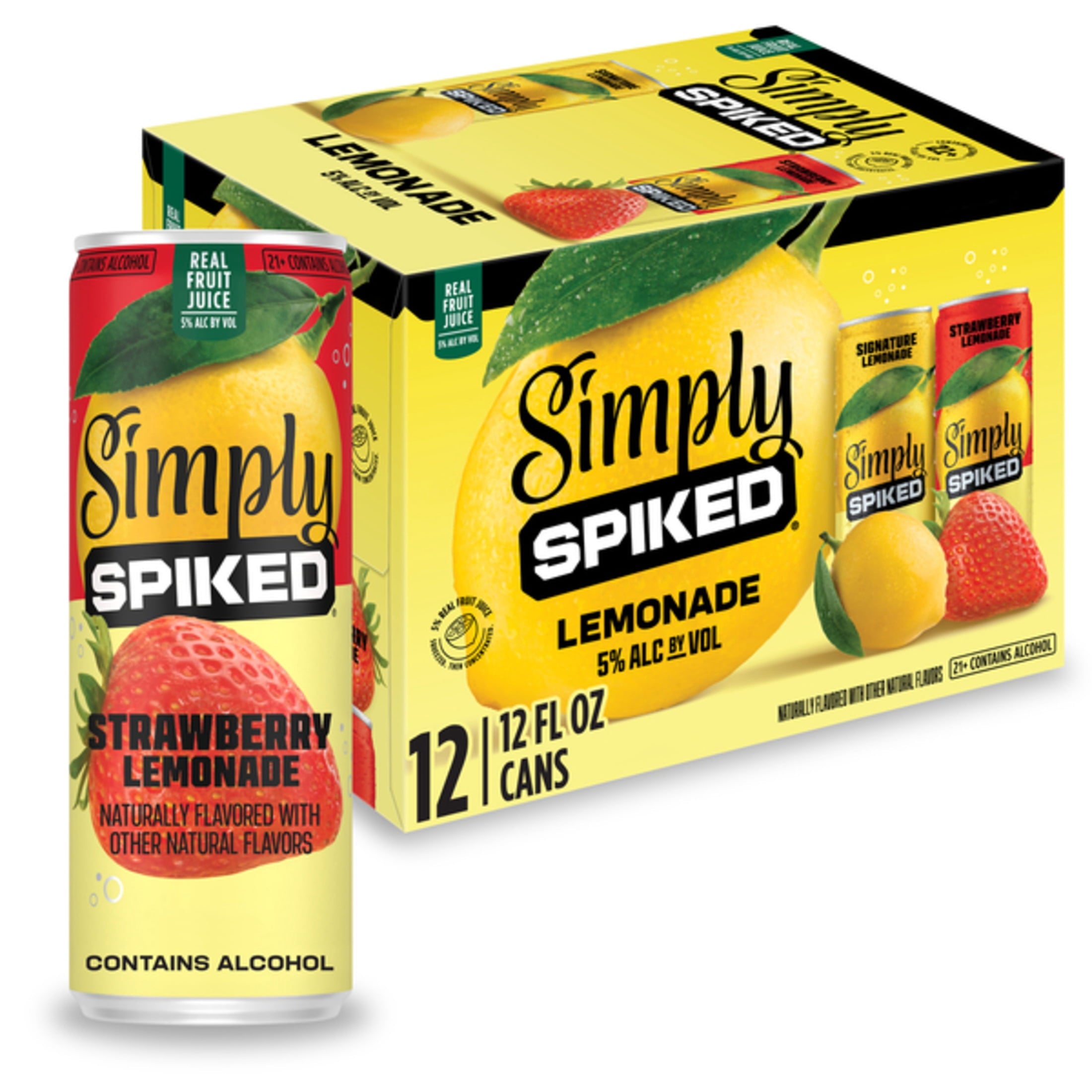 Simply Spiked Variety Pack 12pk 12oz