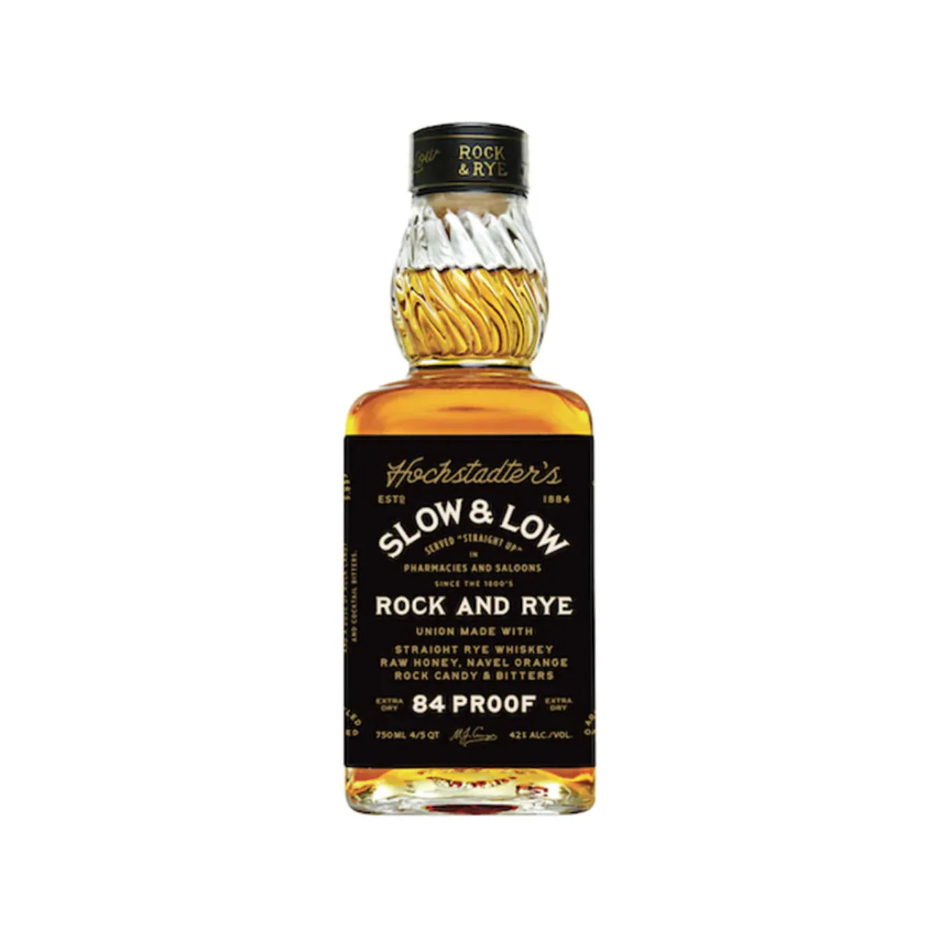 Slow & Low Straight Rye Whiskey 750ml