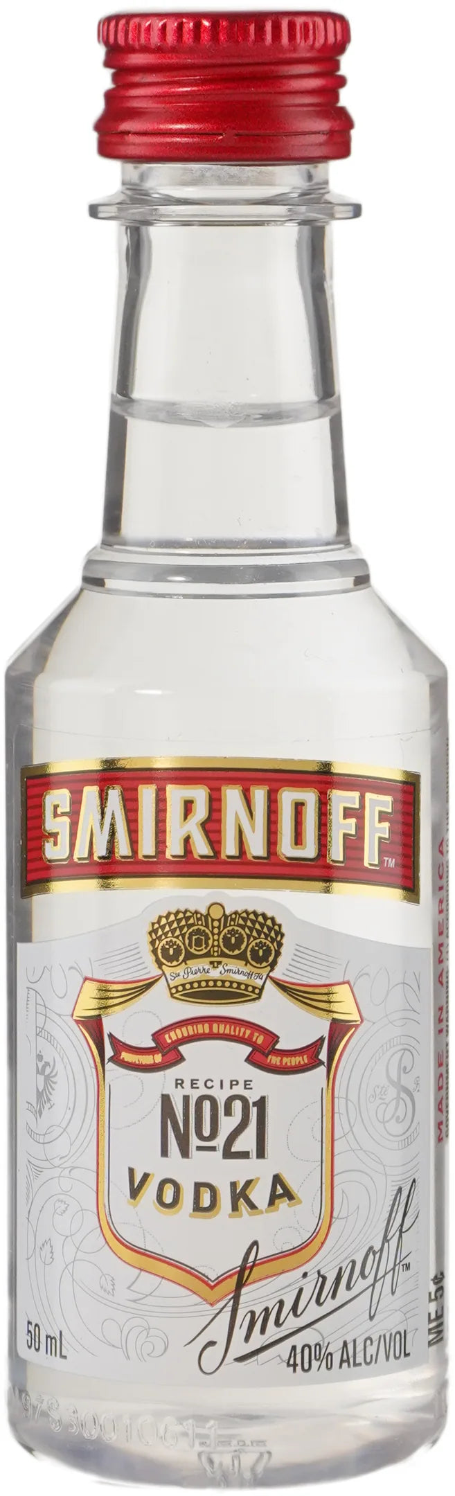 Smirnoff 80 Proof Vodka 50ml
