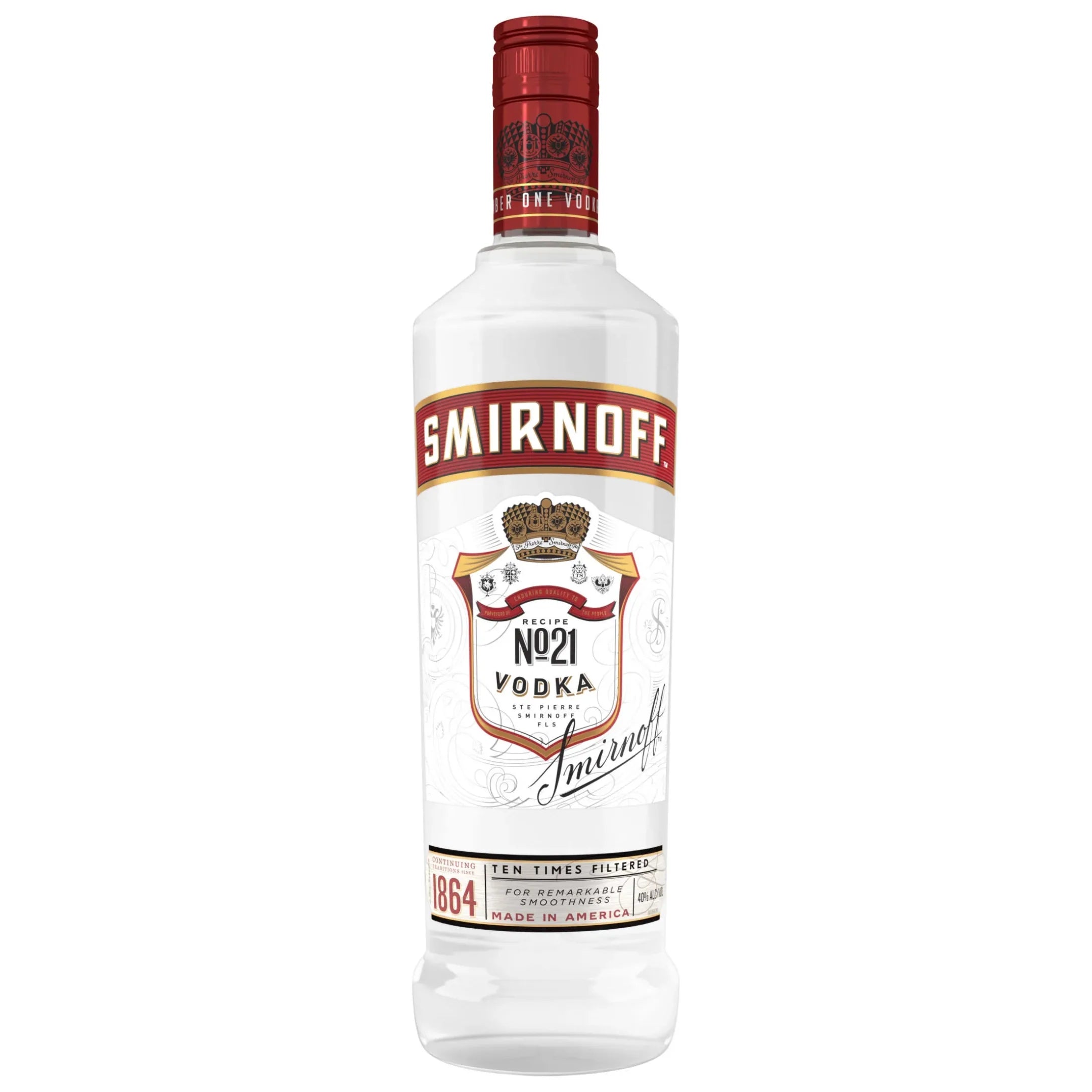 Smirnoff 80 Proof Vodka 750ml