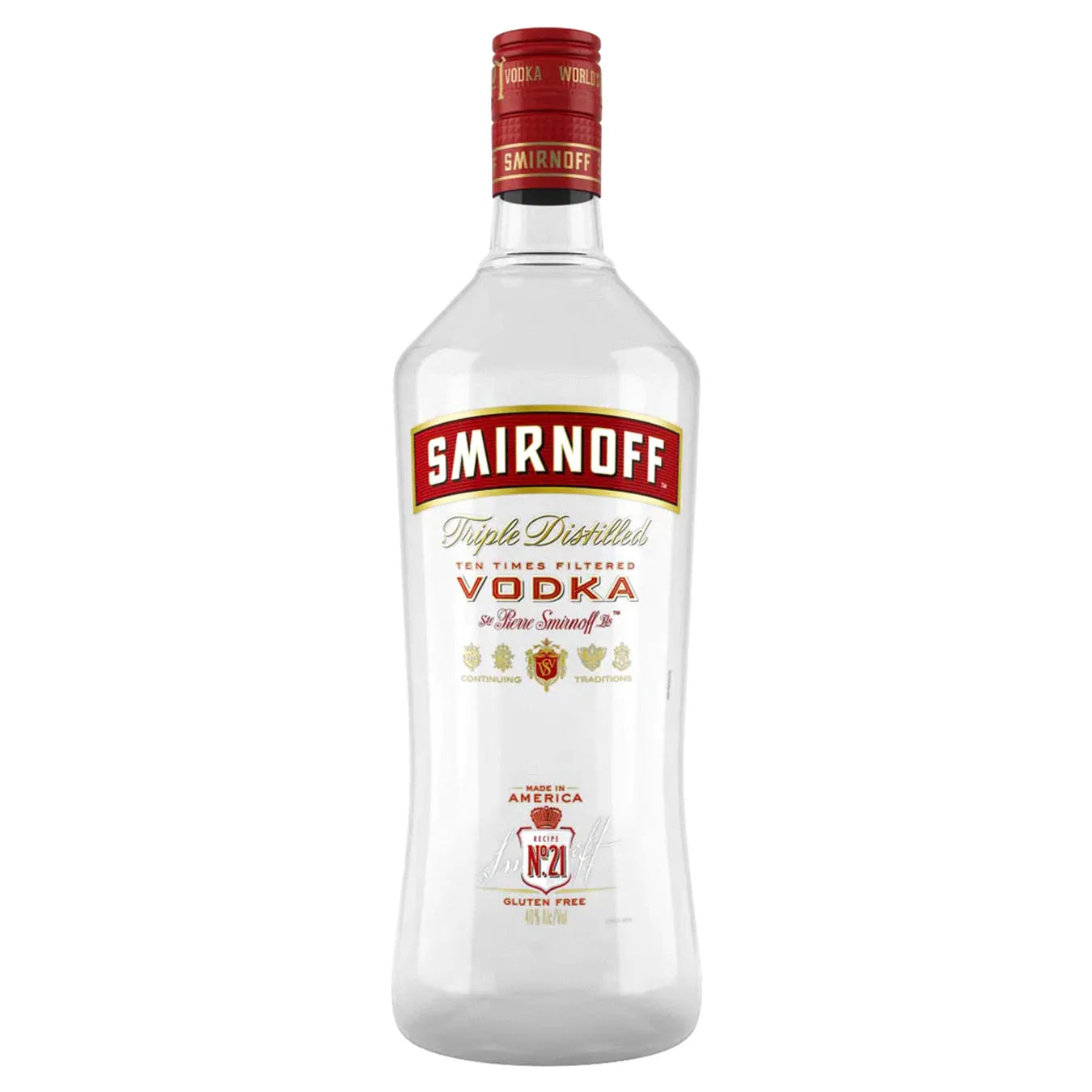 Smirnoff 80 Proof Vodka Traveller 1.75L