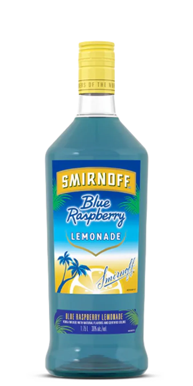 Smirnoff Blue Raspberry Lemonade Vodka 1.75L
