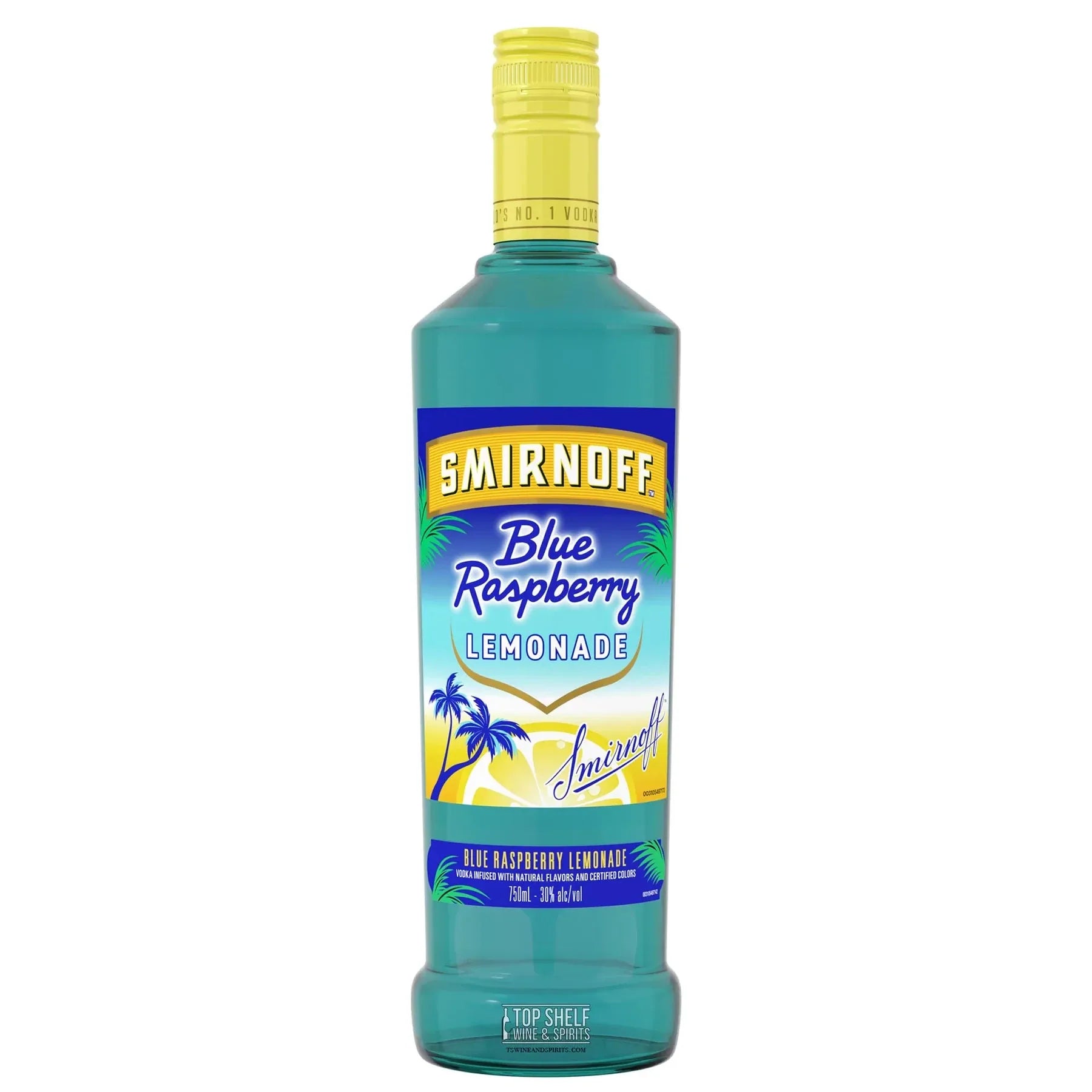 Smirnoff Blue Raspberry Lemonade Vodka 750ml