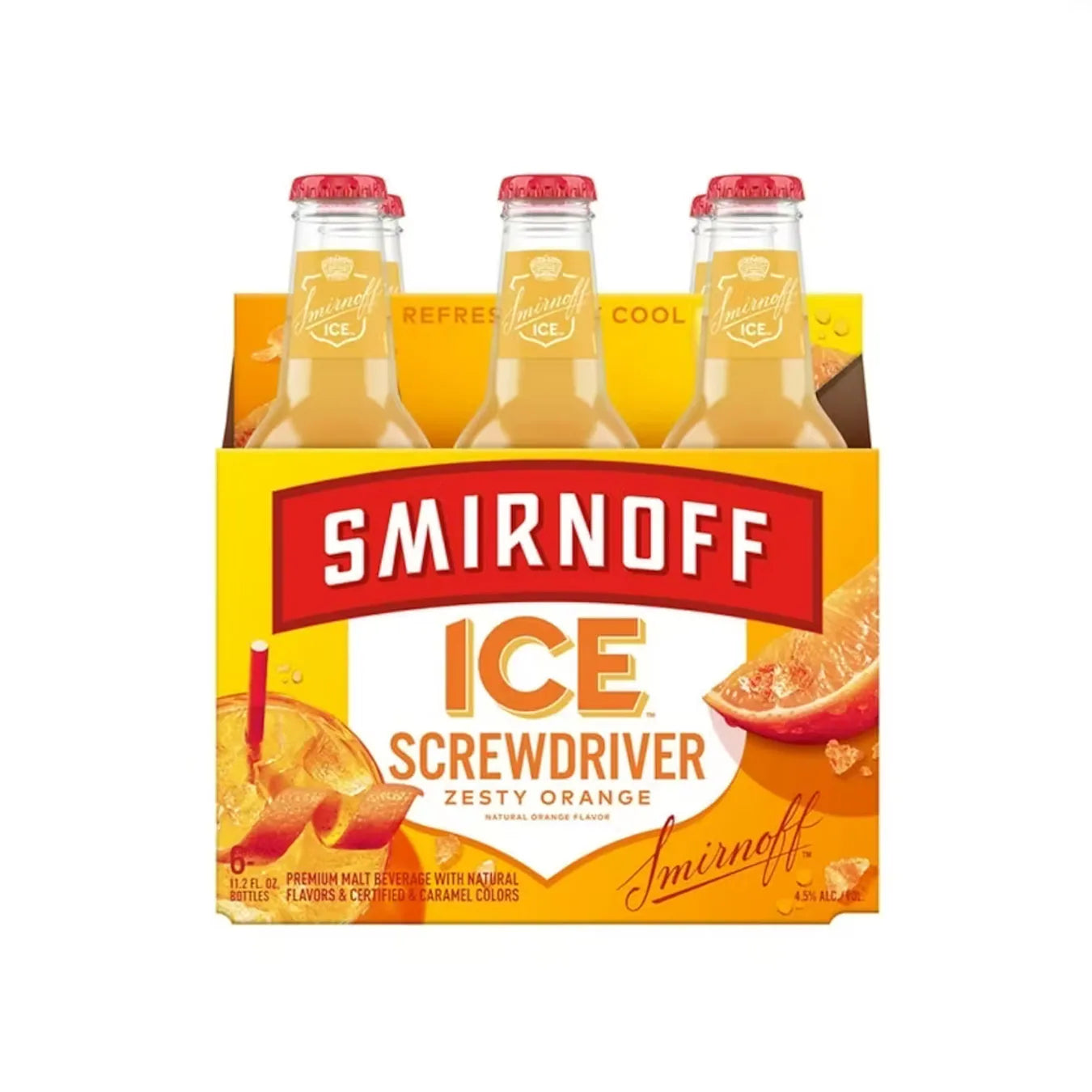 Smirnoff Ice Screwdriver 6 Pack 12oz
