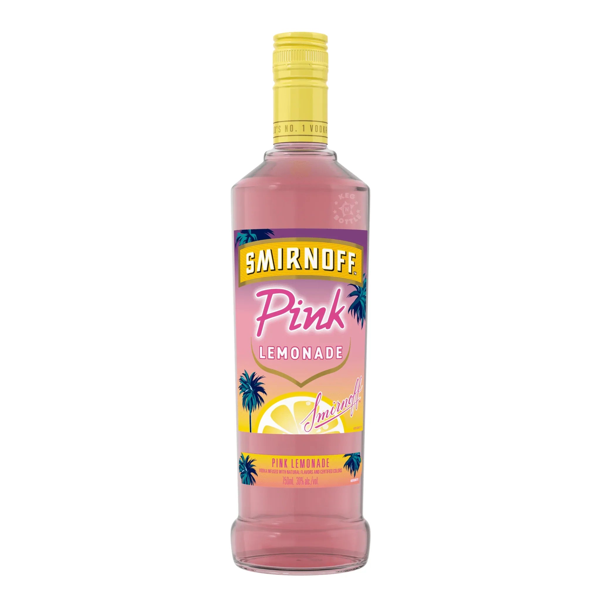 Smirnoff Pink Lemonade Vodka 750ml