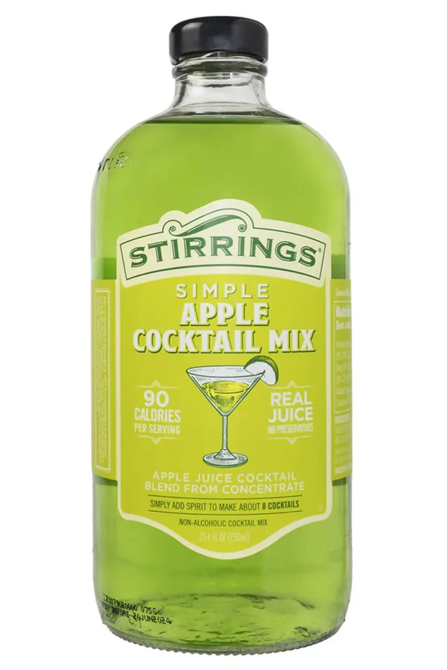 Stirrings Simple Apple Martini Mix 750ml
