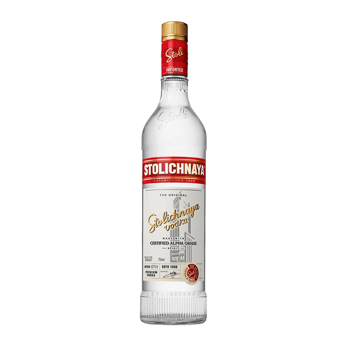 Stolichnaya Vodka 750ml