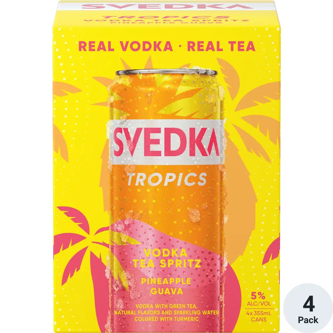 Svedka Tropics Vodka Soda 4 Pack