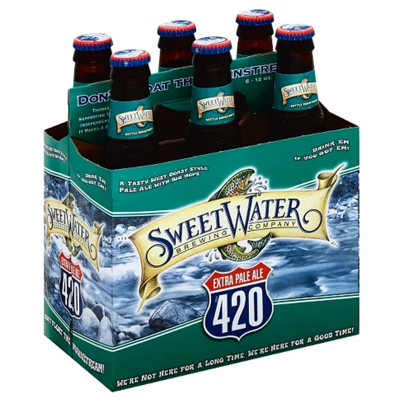 SweetWater 420 Extra Pale Ale 6 Pack Cans