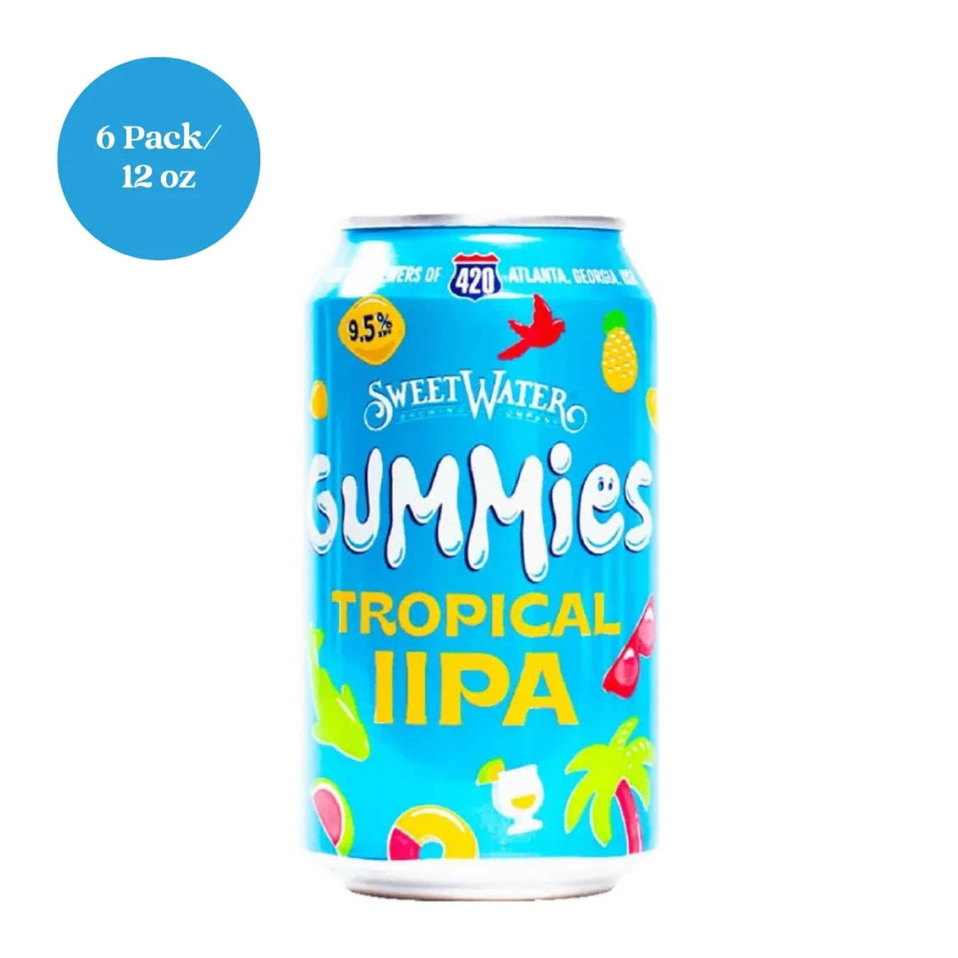SweetWater Gummies Tropical IIPA 6 Pack 12oz