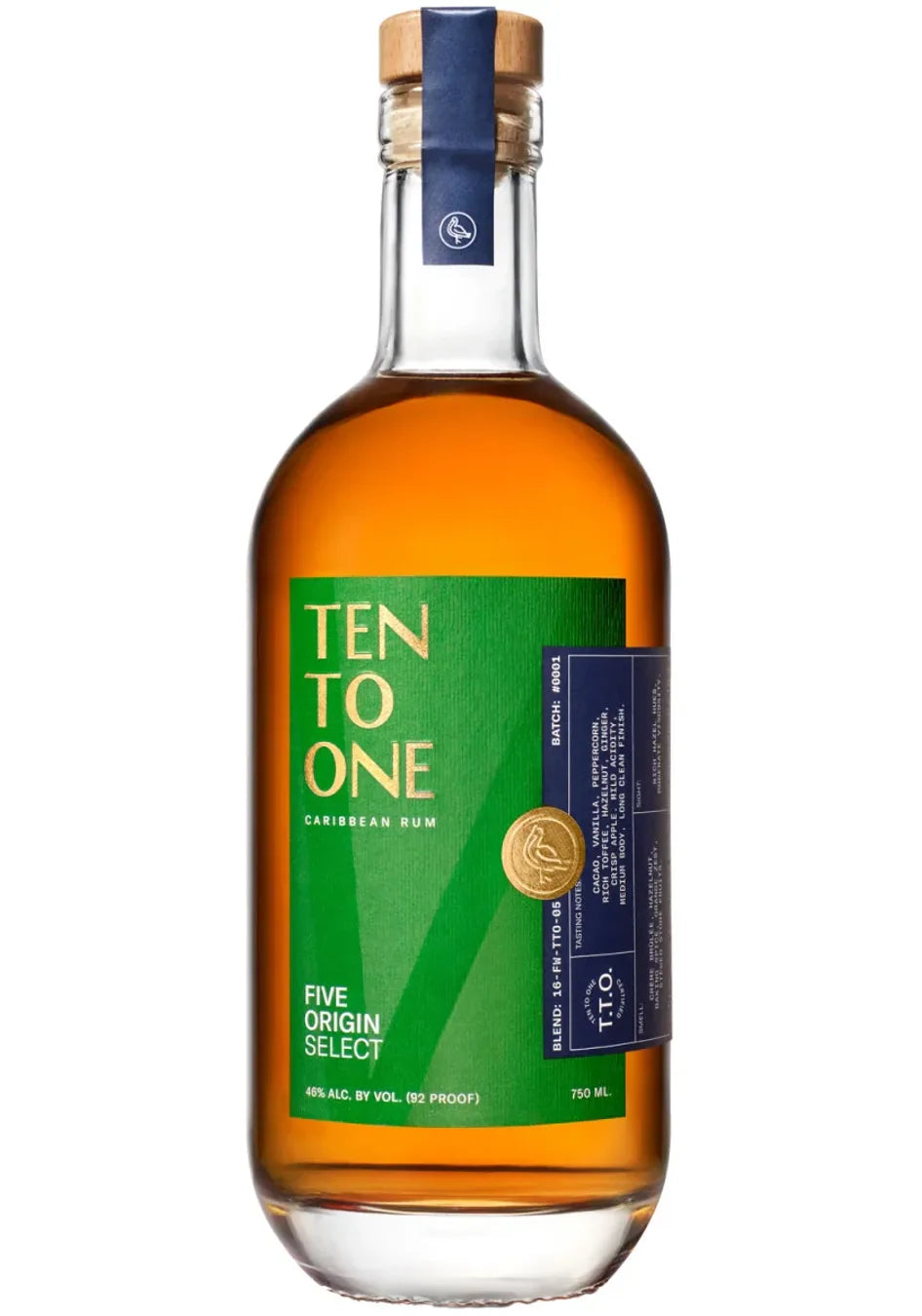 Ten to One Five Origin Rum