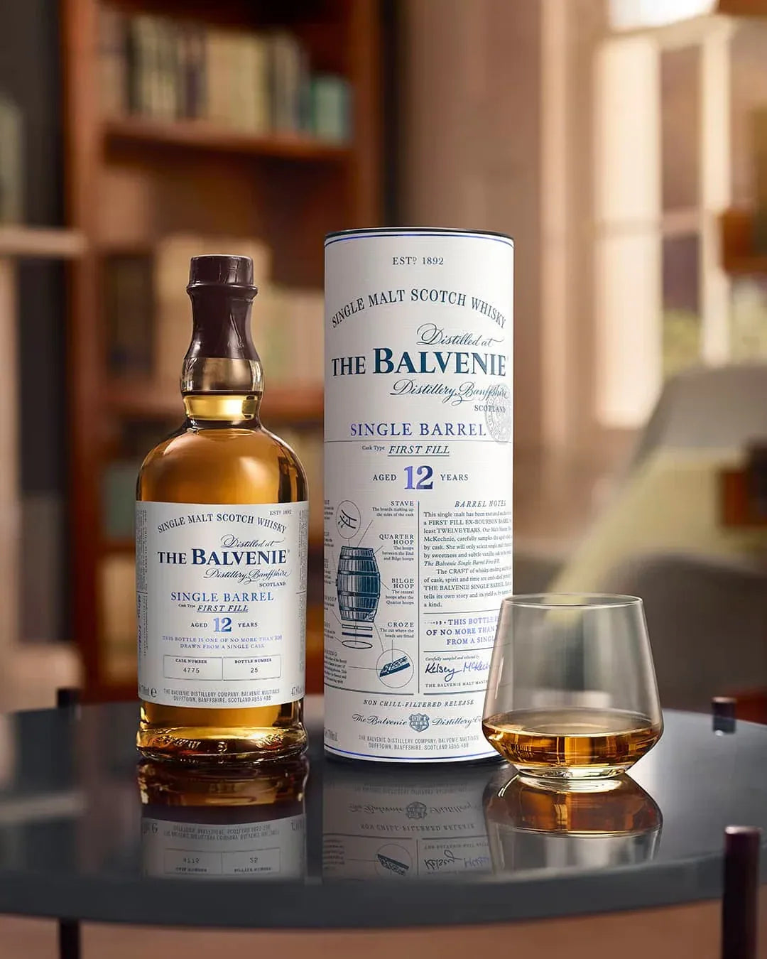 The Balvenie 12 Year Single Barrel Scotch 750ml