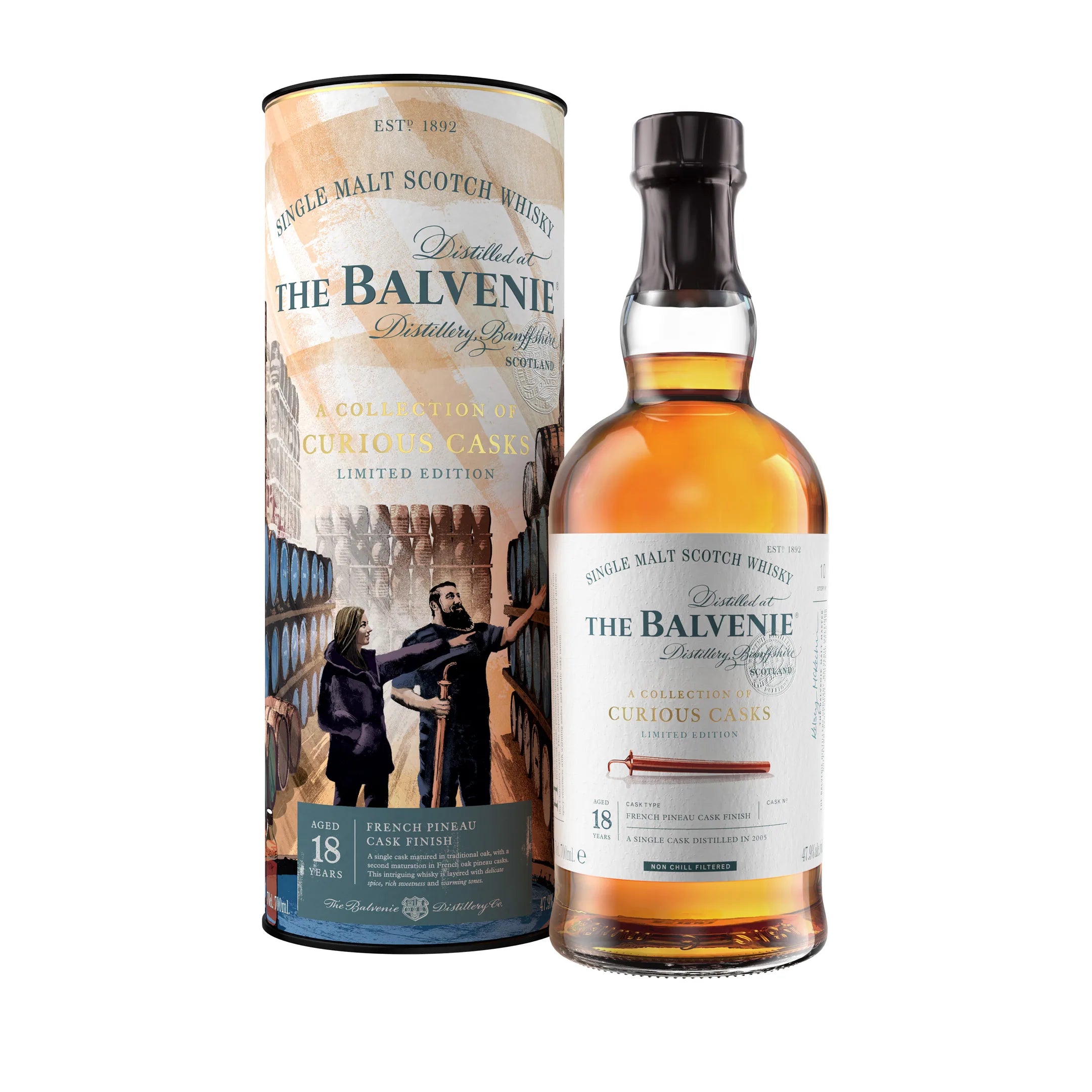 The Balvenie 18 Year Curious Cask Scotch