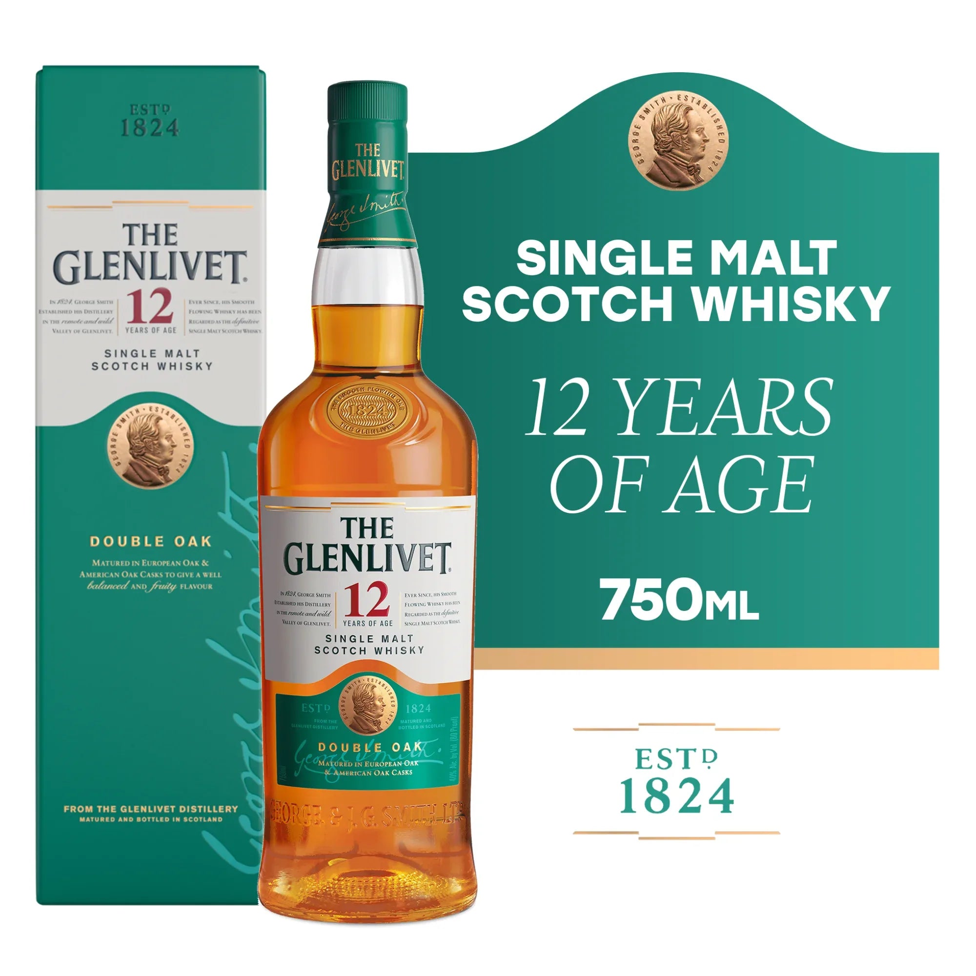 The Glenlivet 12 Year Scotch 750ml