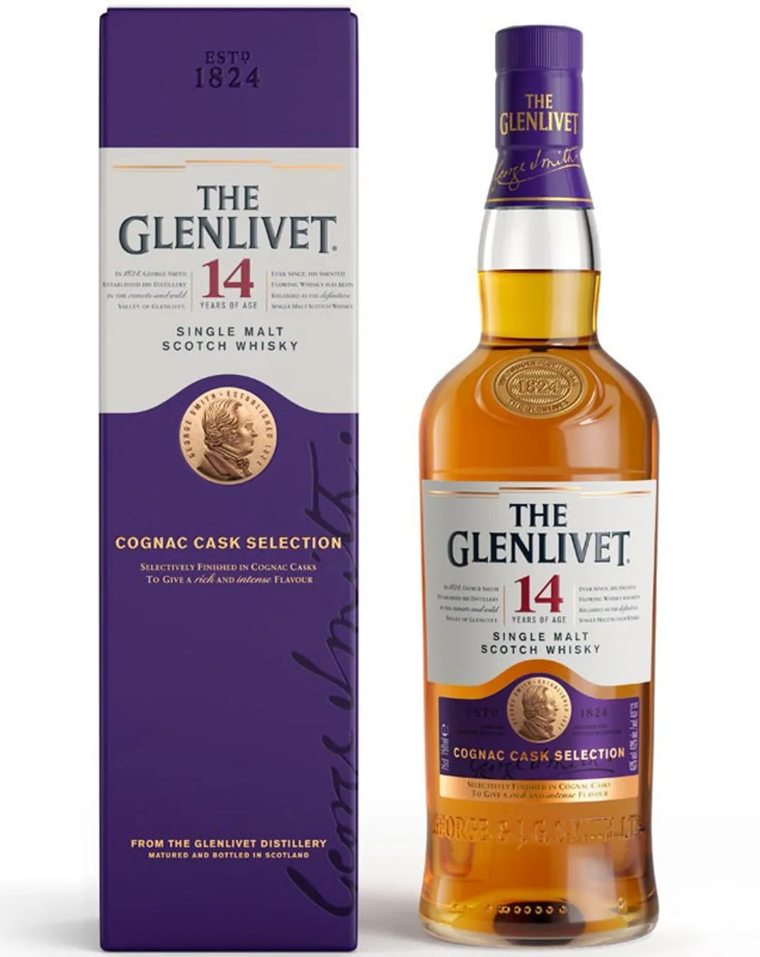 The Glenlivet 14 Year Scotch 750ml