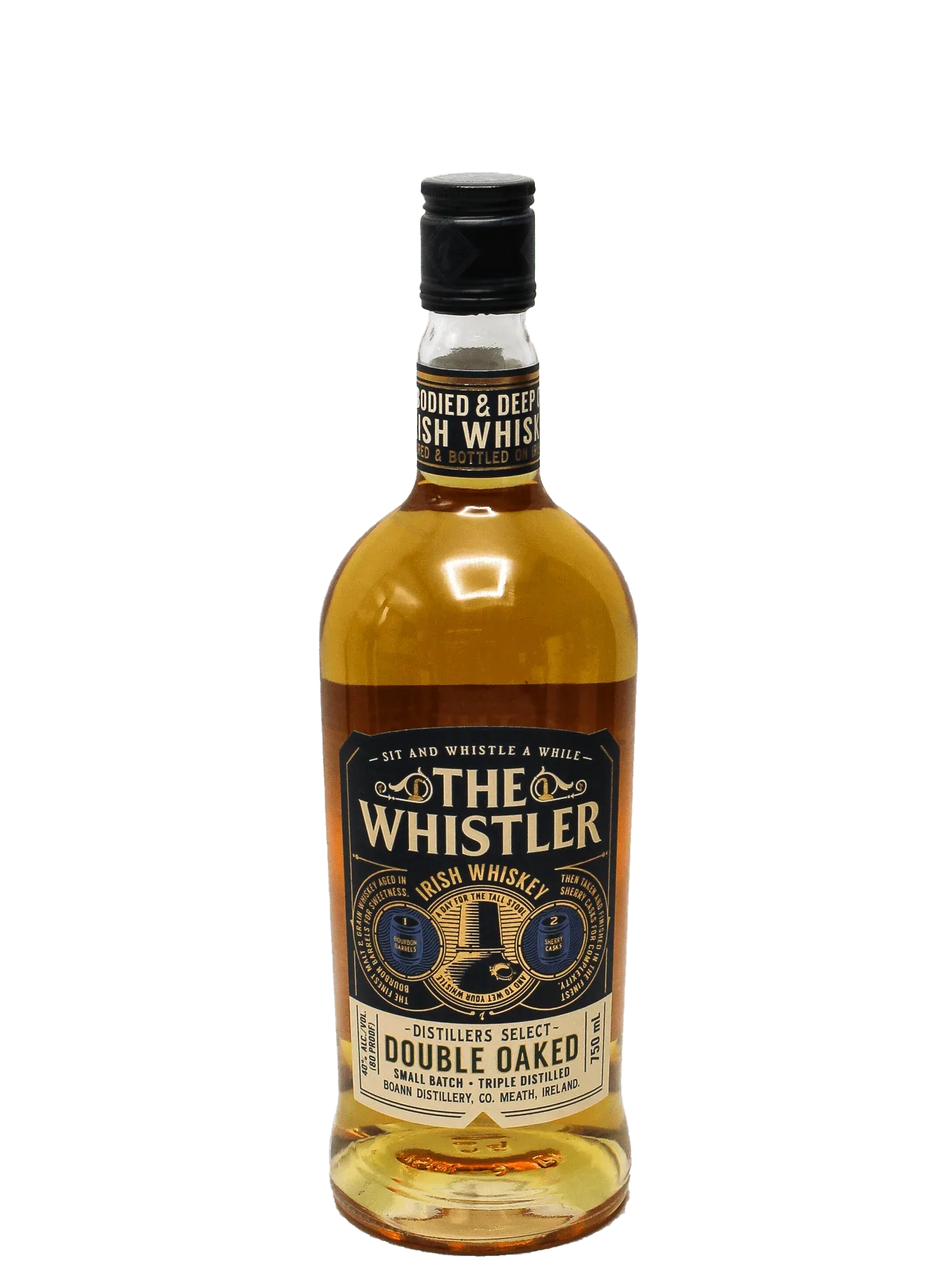 The Whistler Double Oaked Irish Whiskey 750ml