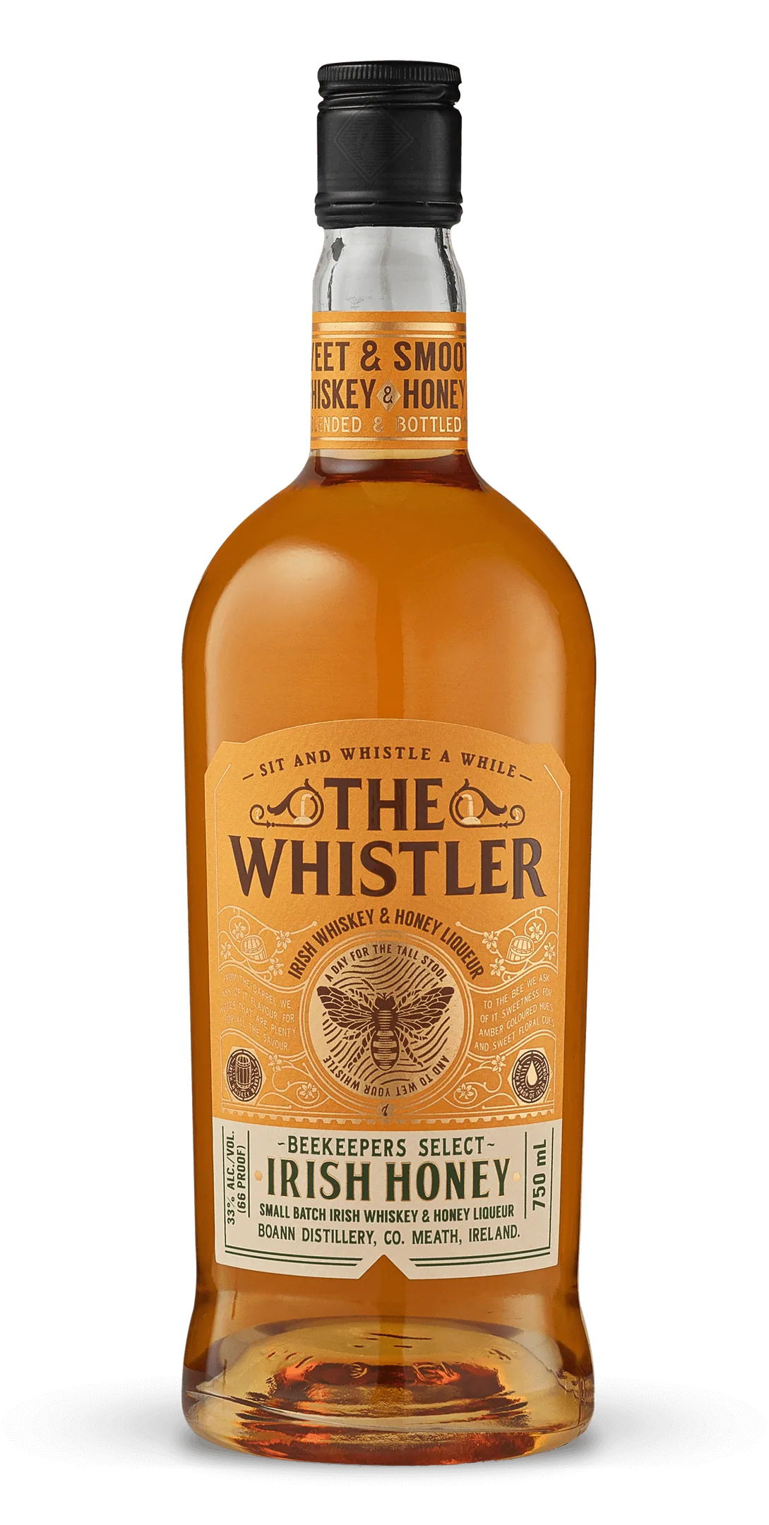 The Whistler Honey Irish Whiskey