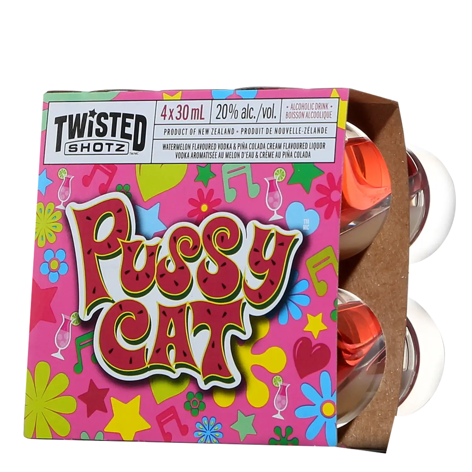 Twisted Shotz Pussy Cat 100ml