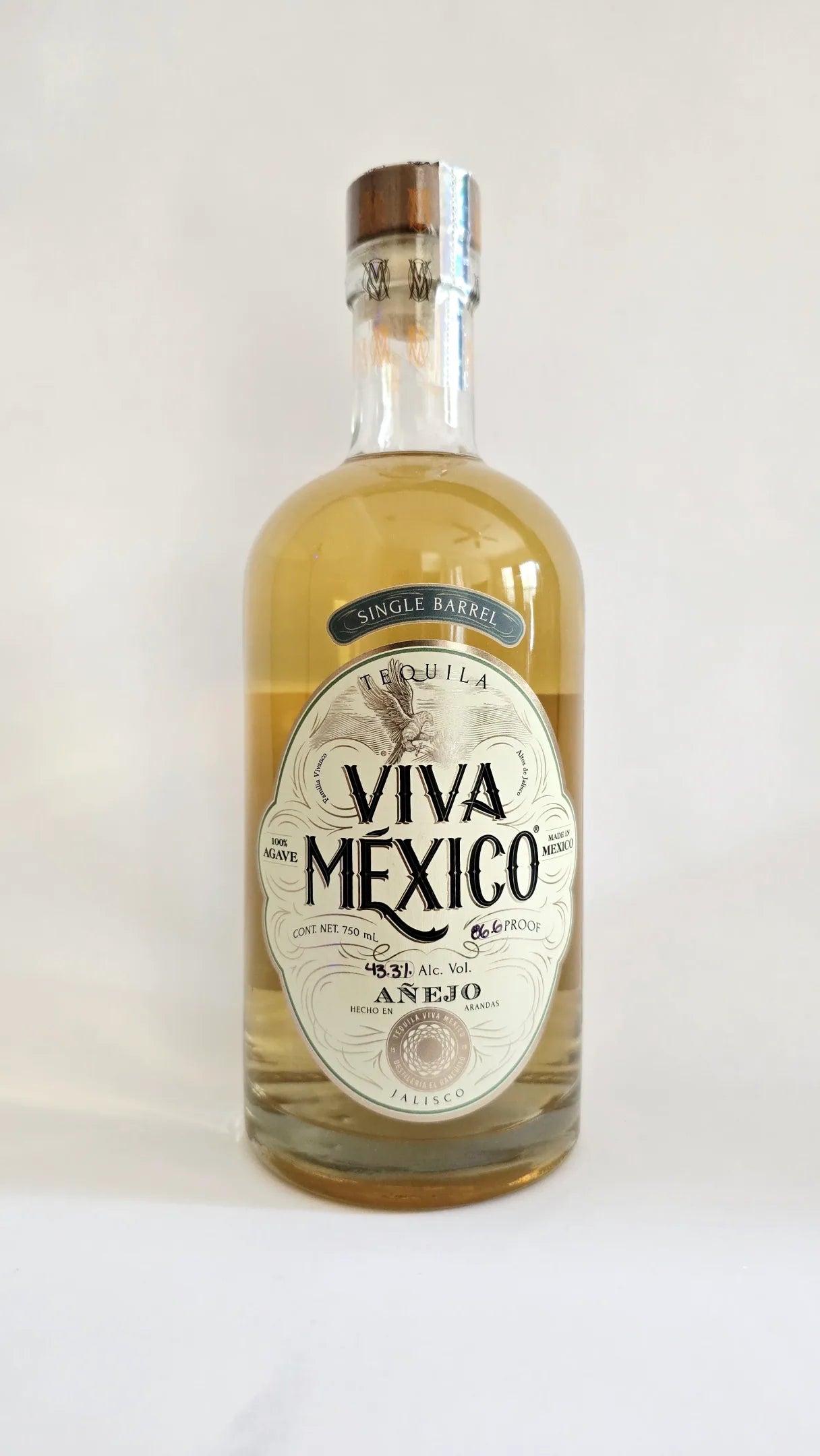 Viva Mexico Single Barrel Tequila