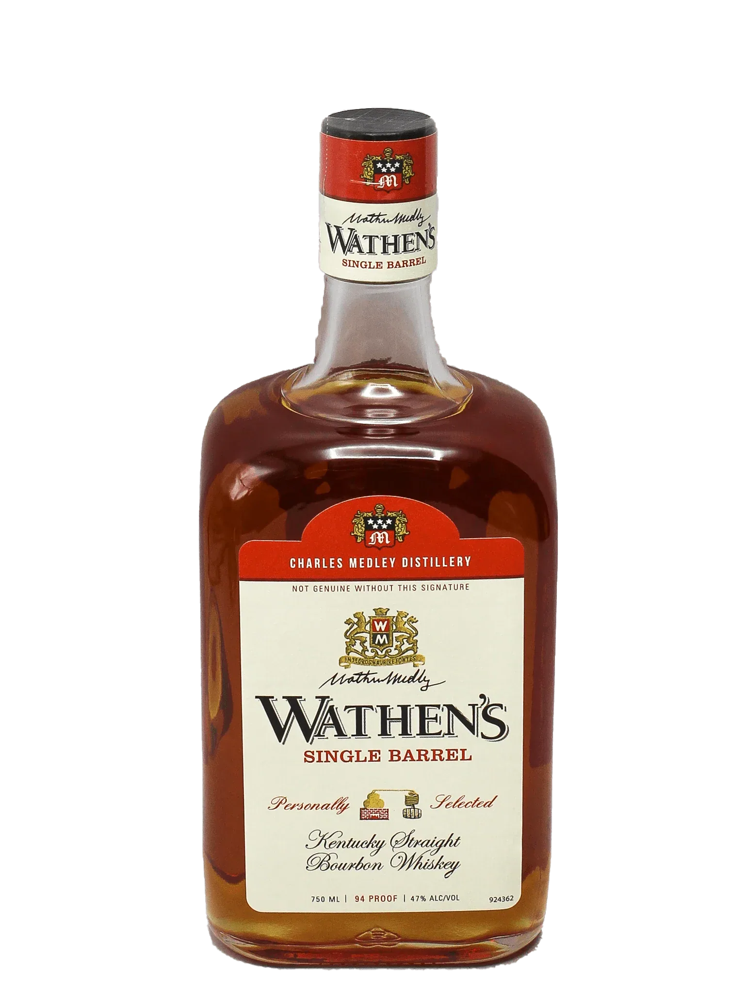 Wathen’s Kentucky Straight Single Barrel Bourbon 750ml