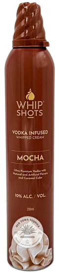 Whipshots Mocha Vodka Whipped Cream 200ml