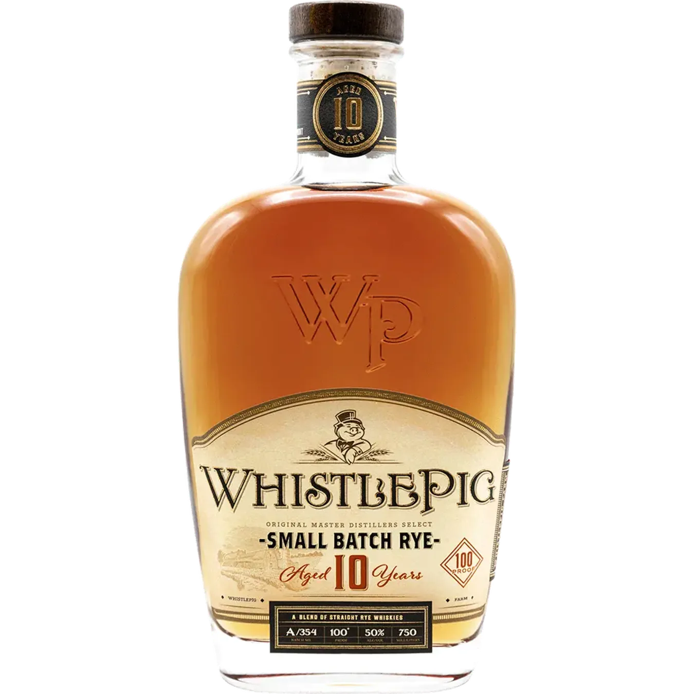 WhistlePig 10 Year Rye Whiskey 750ml