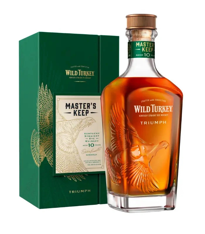 Wild Turkey Master’s Keep Triumph 10 Year Bourbon Whiskey 750ml