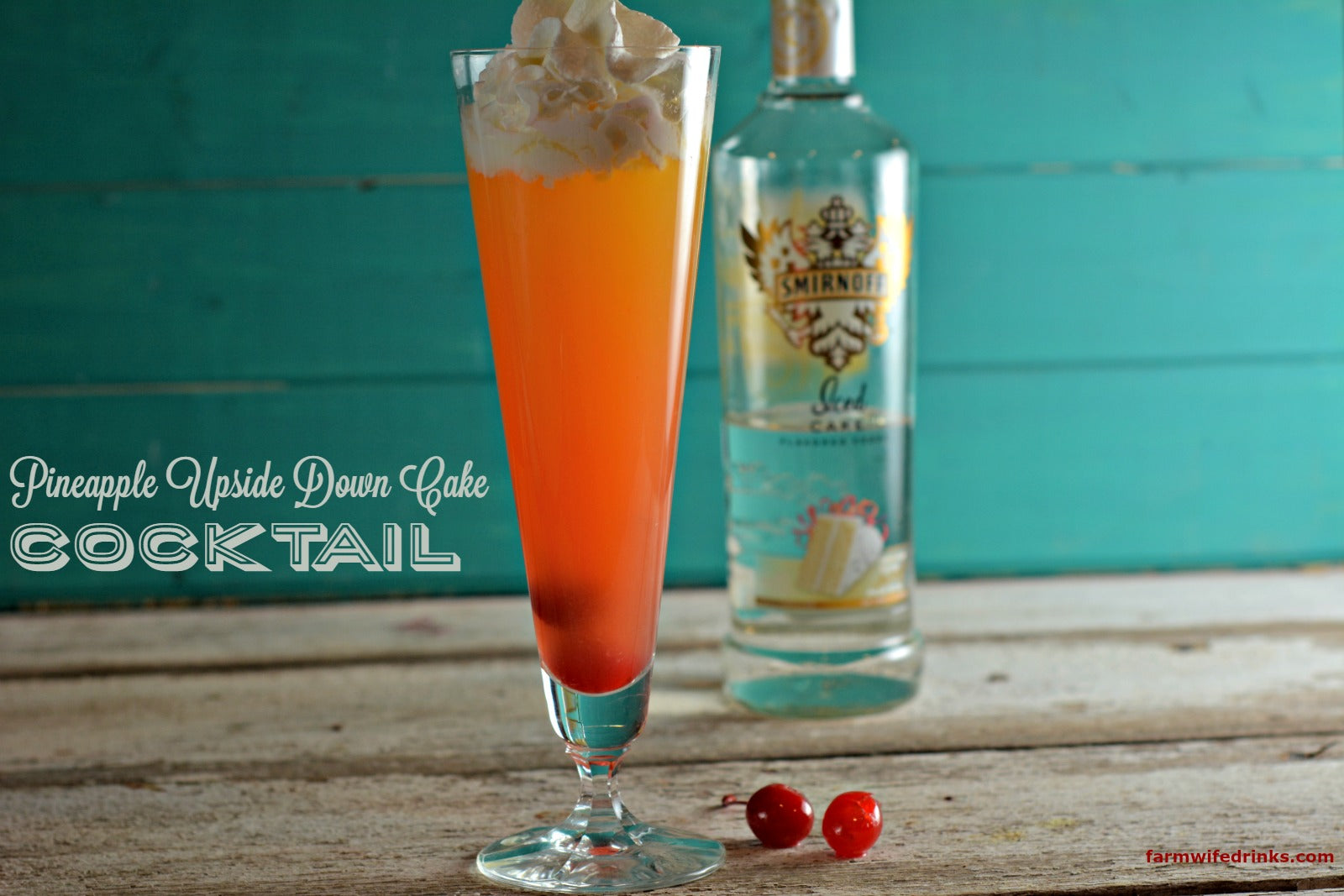 Pineapple Upside Down Cake Cocktail