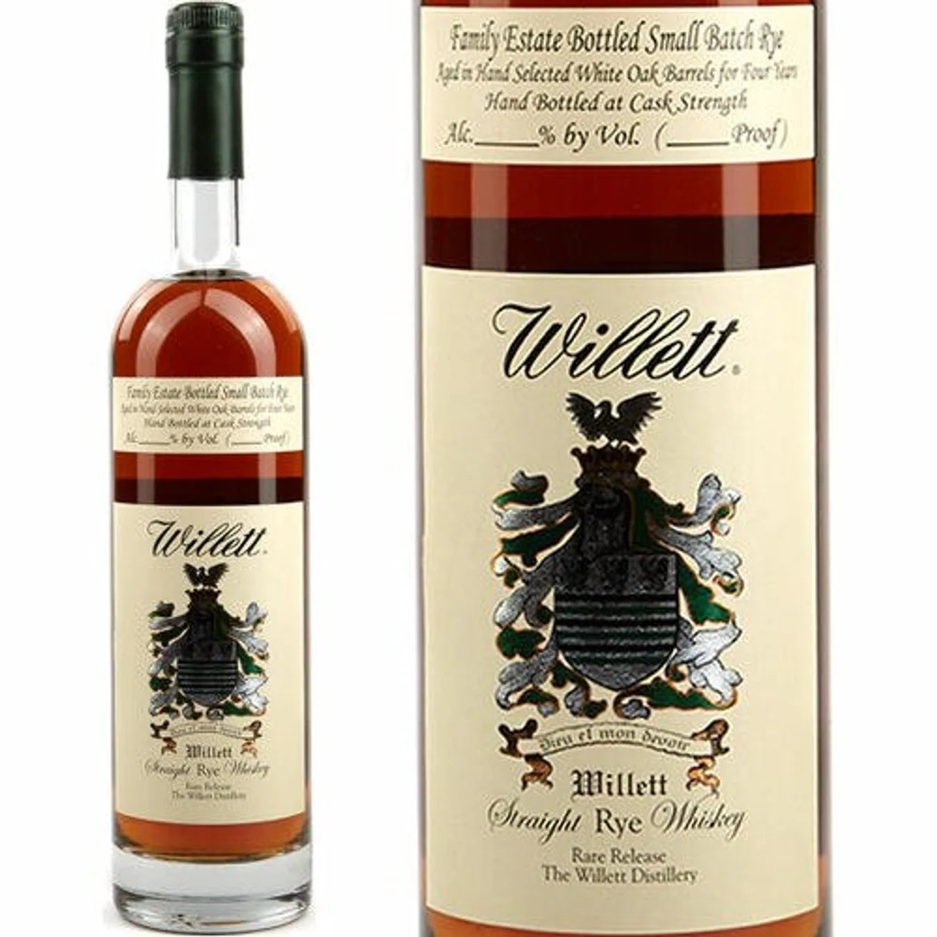 Willett Family Estate 4 Year Rye Whiskey 750ml