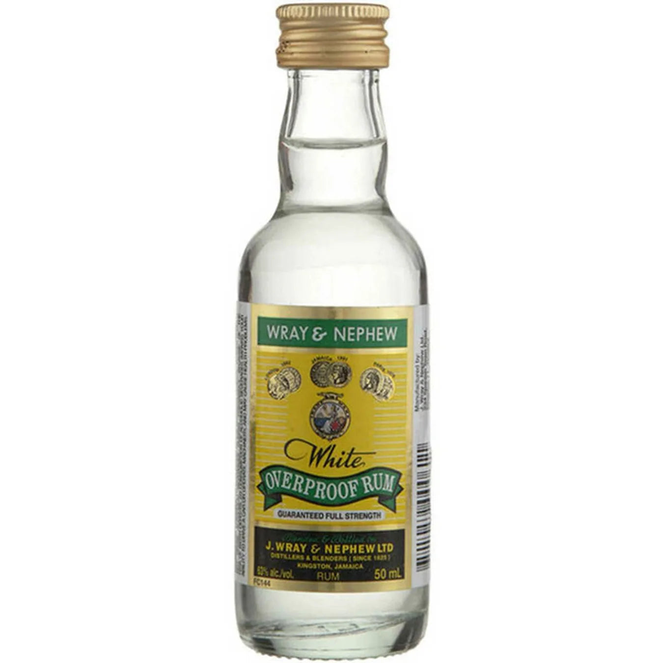 Wray & Nephew White Overproof Rum 50ml