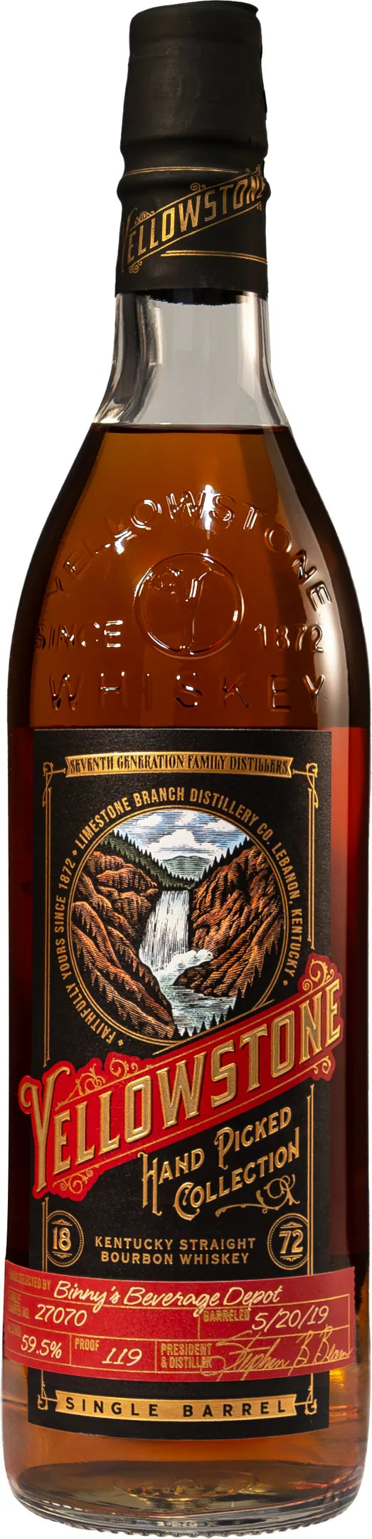 Yellowstone Single Barrel Bourbon