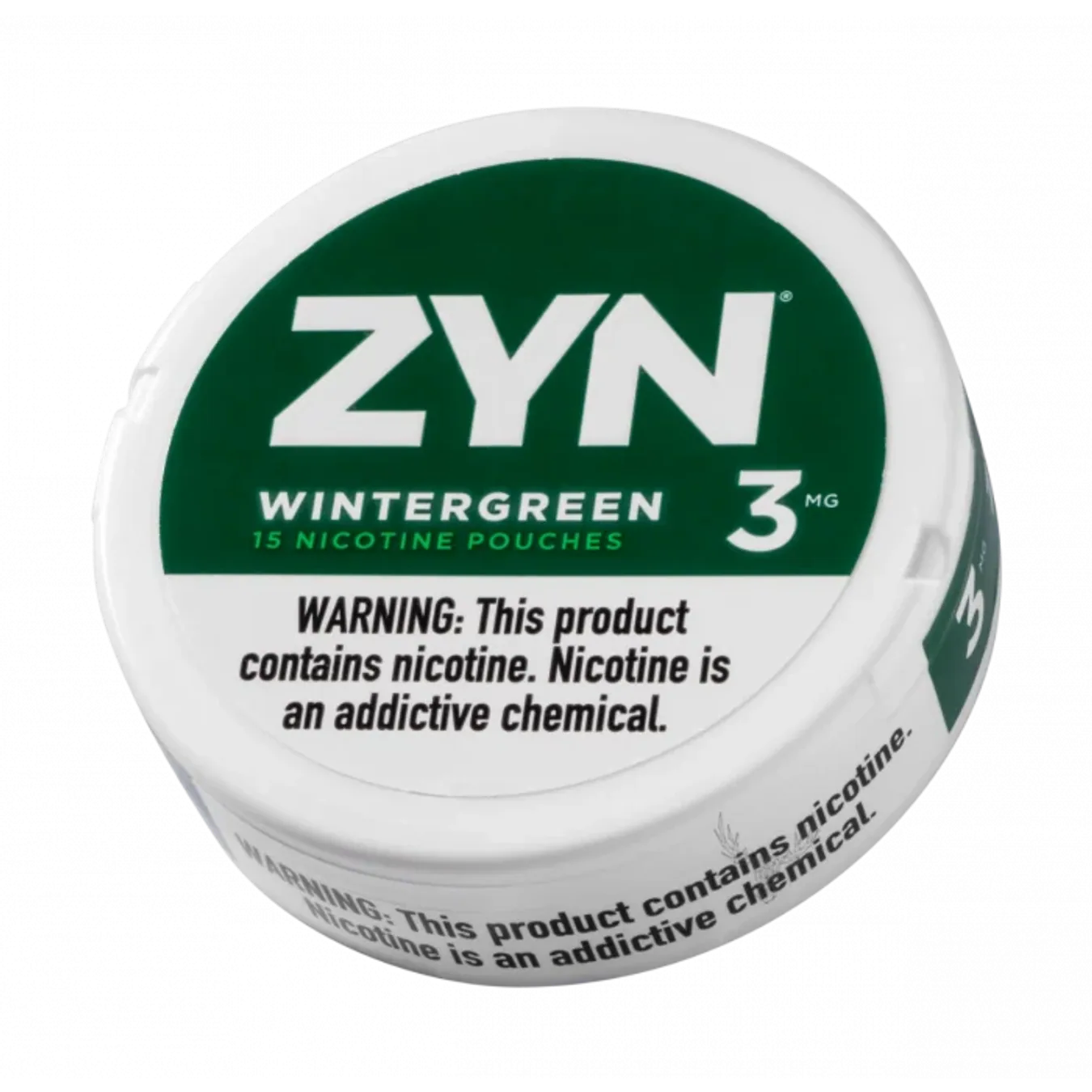 Zyn Wintergreen Nicotine Pouches 3mg
